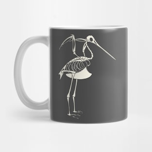 Bar-Tailed Godwit Skeleton Mug